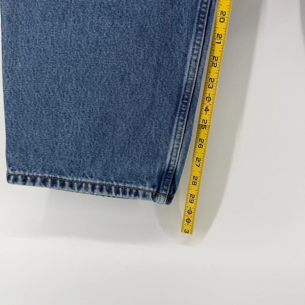 Vintage Y2K Levis 550 Relaxed Fit Jeans Mens 42x30 Blue Medium Wash 0550-4891